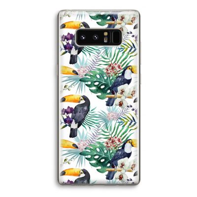 Tukans: Samsung Galaxy Note 8 Transparant Hoesje
