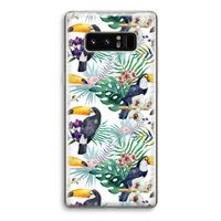 Tukans: Samsung Galaxy Note 8 Transparant Hoesje