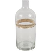 Vaas glas transparant 28,7 cm 3 delig | 9 stuks