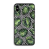 Geometrische jungle: iPhone X Biologisch afbreekbaar hoesje