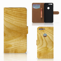 Google Pixel XL Book Style Case Licht Hout - thumbnail
