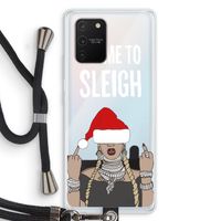 Came To Sleigh: Samsung Galaxy S10 Lite Transparant Hoesje met koord