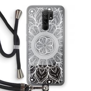 Roses Are Red: Xiaomi Redmi 9 Transparant Hoesje met koord
