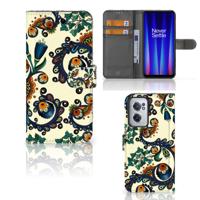Wallet Case OnePlus Nord CE 2 Barok Flower