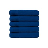 The One Badhanddoek 450 gram 70x140 cm Royal Blue (5 stuks)
