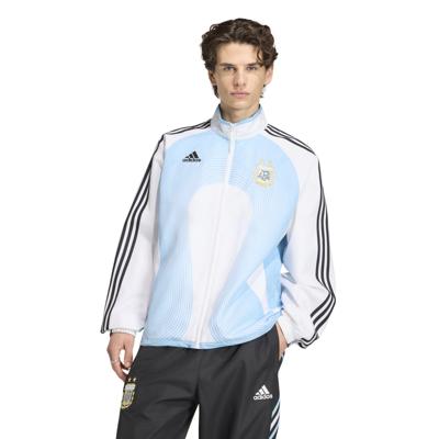 adidas Argentinië Retro 2006 Trainingsjack Wit Blauw Goud