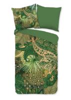 Pure Dekbedovertrek "oosterse/ arabische print" - Groen - (135x200 cm) - Microfiber