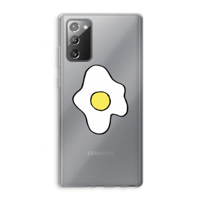 Spiegelei: Samsung Galaxy Note 20 / Note 20 5G Transparant Hoesje
