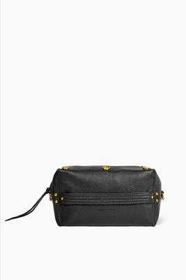 Jerome Dreyfuss clutch Lucky Case 46LUCKCACH goatskin noir graine