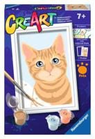 Ravensburger creart serie F orange tabby