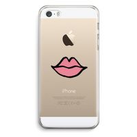 Kusje: iPhone 5 / 5S / SE Transparant Hoesje