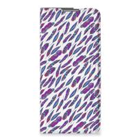 OPPO Find X5 Pro | Hoesje met Magneet | Feathers Color