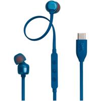 JBL Tune 310C Oordopjes Blauw JBL Tune 310C Oordopjes Blauw