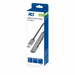 ACT Connectivity USB-A hub, 3x USB-A 2.0 en 1x USB-A 3.0 usb-hub