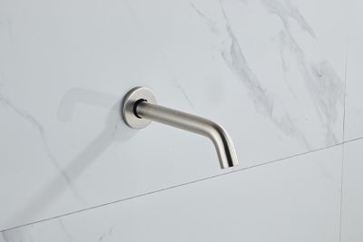 Saniclear Inox uitloop 21 cm rvs