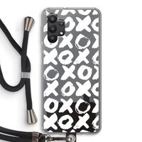 XOXO: Samsung Galaxy A32 5G Transparant Hoesje met koord