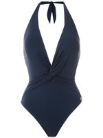 Brigitte maillot de bain à détail torsadé - Bleu