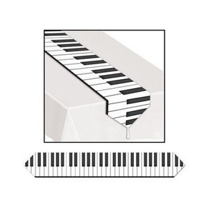 Plastic tafelloper piano