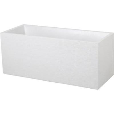 EDA Bloembak Graphit - 99,5 x 39 x H 43 cm - 97,6 L - Witgekalkt