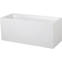 EDA Bloembak Graphit - 99,5 x 39 x H 43 cm - 97,6 L - Witgekalkt