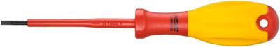 HAZET Elektricien-schroevendraaier · geïsoleerd 810VDE-25 · Sleufprofiel · SW 0,4 x 2,5 mm