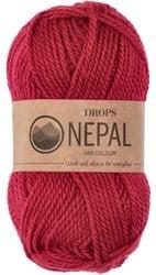 Drops Nepal Uni Colour 3608 Granaatappel