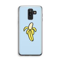 Banana: Samsung Galaxy J8 (2018) Transparant Hoesje - thumbnail