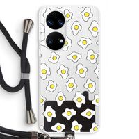Spiegeleitjes: Huawei P50 Transparant Hoesje met koord