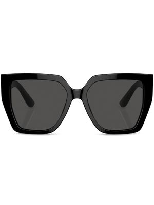 Dolce & Gabbana Eyewear lunettes de soleil teintées à monture carrée - Noir