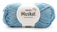 Drops Muskat Uni Colour 02 Light-blue