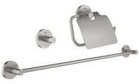 Accessoire Set GROHE Essentials 3-In-1 Supersteel
