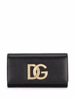 Dolce & Gabbana pochette 3.5 en cuir - Noir - thumbnail