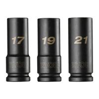 Ryobi RHDIS3PC | 1/2" diepe slagmoerdoppenset 3 stuks - 5132006070