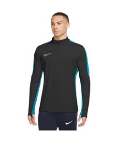 Nike Dri-Fit Academy Trainingsstop Senior Zwart/Blauw - Maat S - Kleur: Zwart | Soccerfanshop
