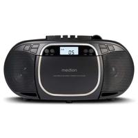 CD-radio - MEDION - FM - 2x2,2W RMS - Zwart