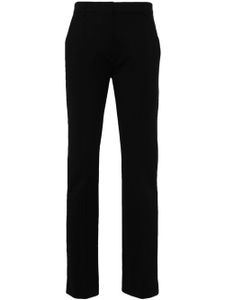 Sportmax pantalon en jersey à coupe slim - Noir