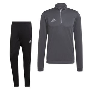 adidas Entrada 22 Trainingspak Grijs Zwart Wit