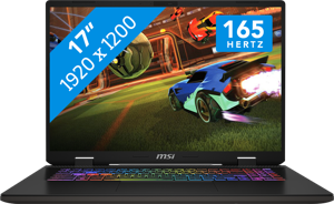 MSI Sword 17 HX B14VFKG-008NL Intel® Core™ i9 i9-14900HX Laptop 43,2 cm (17") Full HD+ 16 GB DDR5-SDRAM 1 TB SSD NVIDIA GeForce RTX 4060 Wi-Fi 6E (802.11ax) Windows 11 Home Grijs