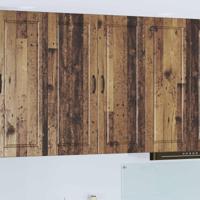 Keukenkast met plank Oudhout 80 x 31 x 100 cm Bewerkt hout