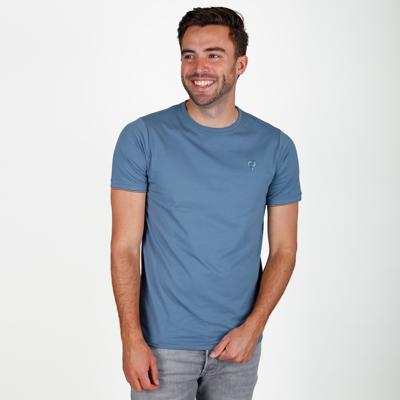 Heren T-shirt Dronten | Jeansblauw
