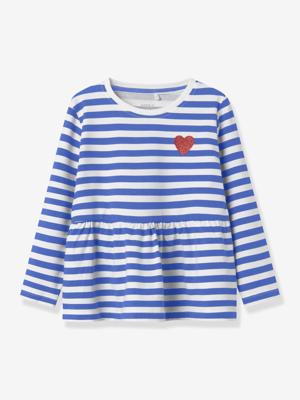 T-shirt met lange mouwen voor meisjes NMFLIONA NAME IT blauw