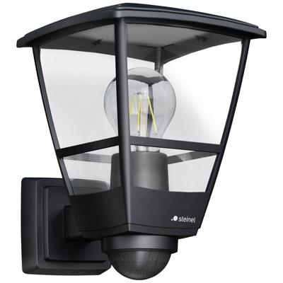 Steinel AUSSENLEUCHTE L 10 S SW 084769 Buitenlamp met bewegingsmelder (wand) LED E27 15 W Zwart