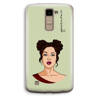 Pop-Art Creator: LG K10 (2016) Transparant Hoesje