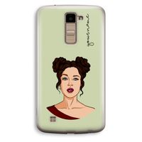 Pop-Art Creator: LG K10 (2016) Transparant Hoesje
