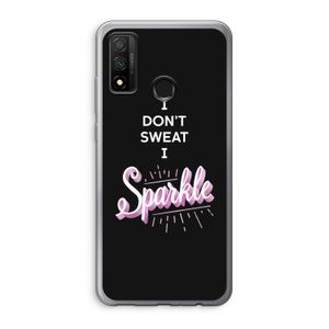 Sparkle quote: Huawei P Smart (2020) Transparant Hoesje