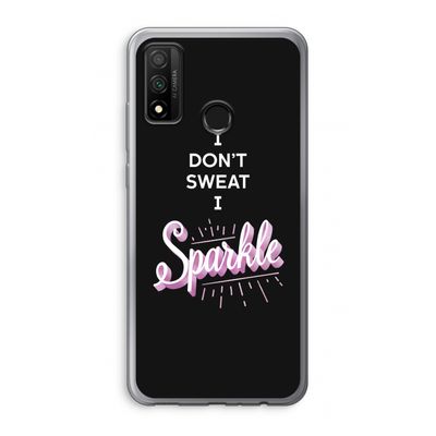 Sparkle quote: Huawei P Smart (2020) Transparant Hoesje
