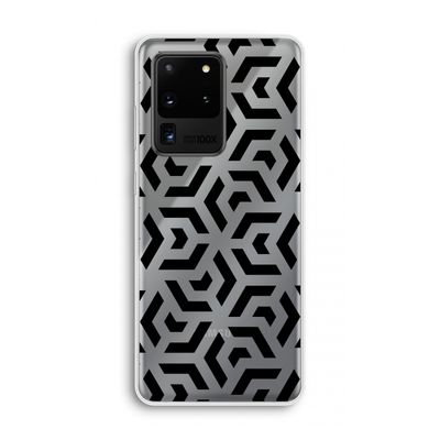 Crazy pattern: Samsung Galaxy S20 Ultra Transparant Hoesje