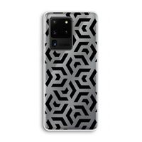 Crazy pattern: Samsung Galaxy S20 Ultra Transparant Hoesje