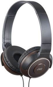 JVC HA-S220-T-E Headset Hoofdband Zwart, Bruin JVC HA-S220-T-E Headset Hoofdband Zwart, Bruin