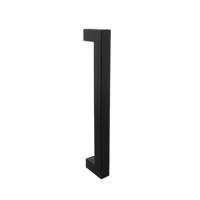 Intersteel Strakke deurgreepGripon vierkant zwart - 0023.433071